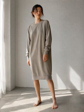 Paper Label Long Sleeve Beige Dress size XS